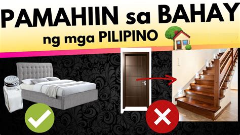 Pamahiin Sa Bahay Na Ginagawa Ng Mga Pilipino Para Iwas Malas.